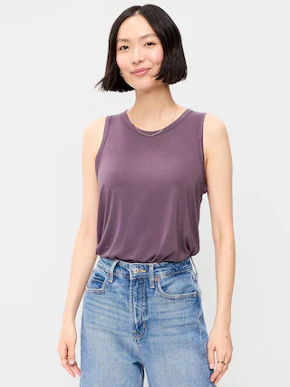 Luxe Sleeveless Top | Old Navy (US)