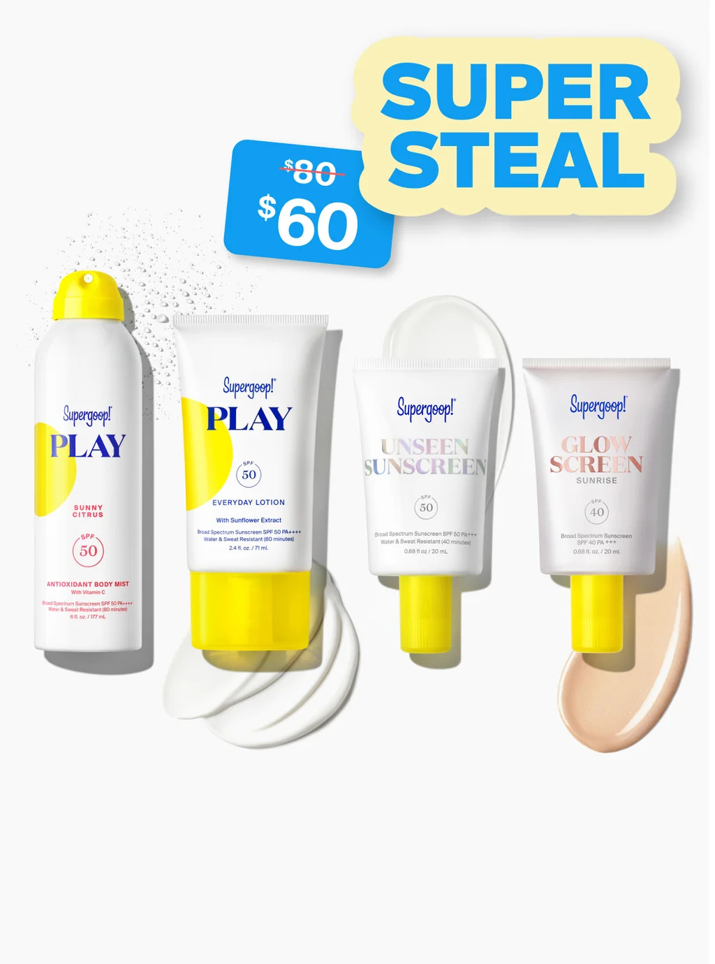 SPF Starter Set | Supergoop