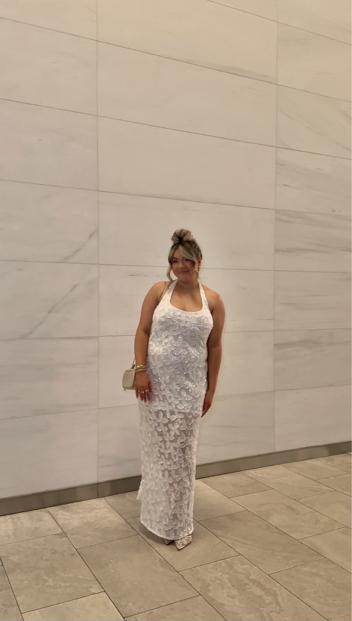 Long white sequin floral maxi dress / wedding, summer, birthday

#LTKsummer #LTKmidsize