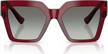 54mm Gradient Butterfly Sunglasses | Nordstrom