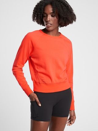 Sundown Puckered Sweatshirt | Athleta