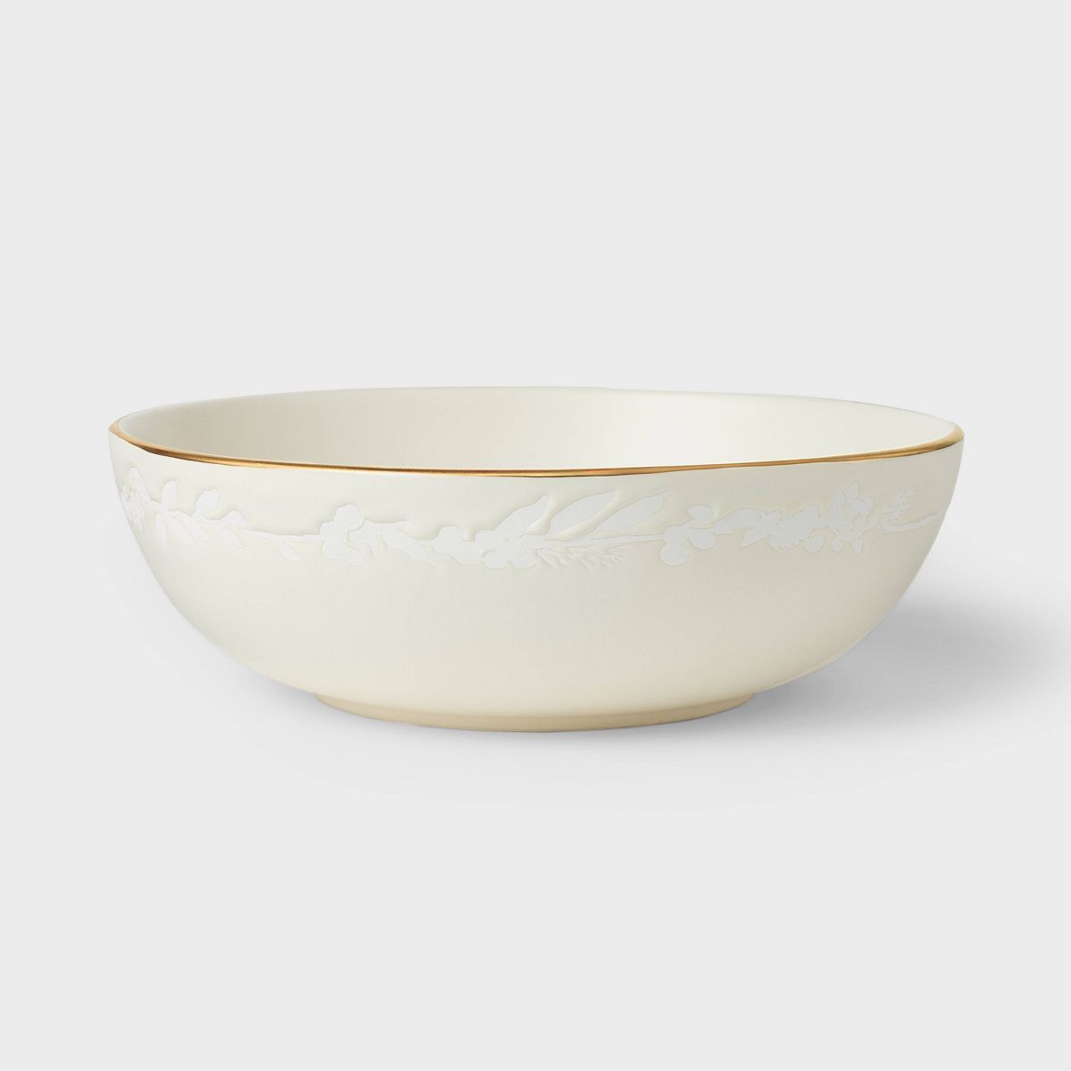 Stoneware Serving Bowl Snowfall White - Threshold™ designed with Studio McGee | Target