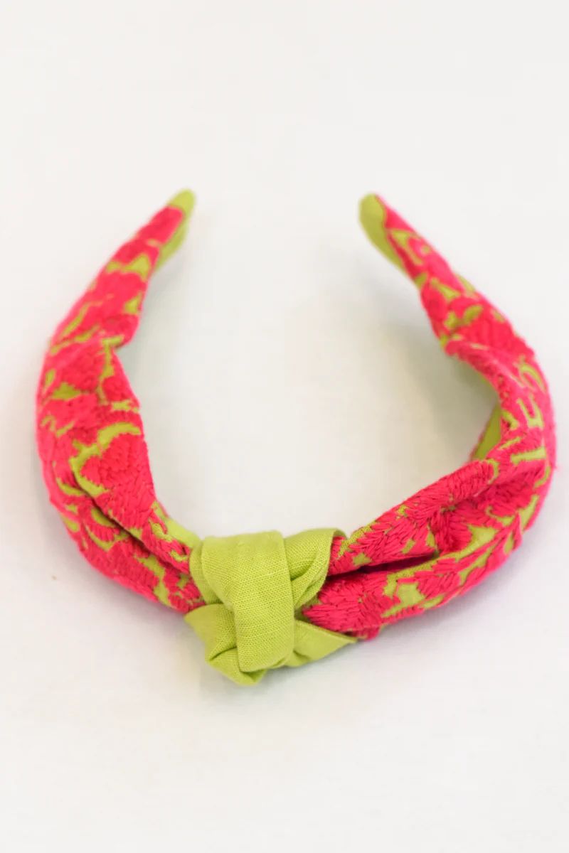 Brighton Headband- Lime | J.Marie