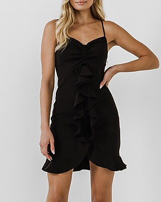 Endless Rose Ruffle Mini Dress | Express