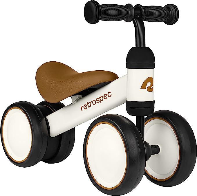 Retrospec Cricket Baby Walker Balance bike with 4 Wheels | Amazon (US)
