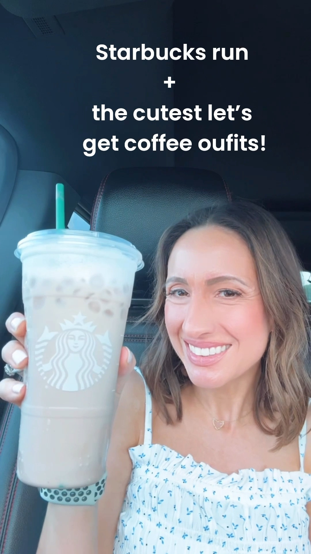 Iced coffee plus my outfit for the day. 
Tank top with understated peplum detail. Adjustable straps too. Runs true to size. 
Levi’s jeans because they are tried and true. Love them. 
Louis Vuitton Speedy handbag. It’s such a good neutral spring summer handbag. 
Petite style 
Petite outfit 
Spring outfit 
Casual style 
Casual outfit 

#LTKPetite #LTKdayinmylife #LTKmomlife