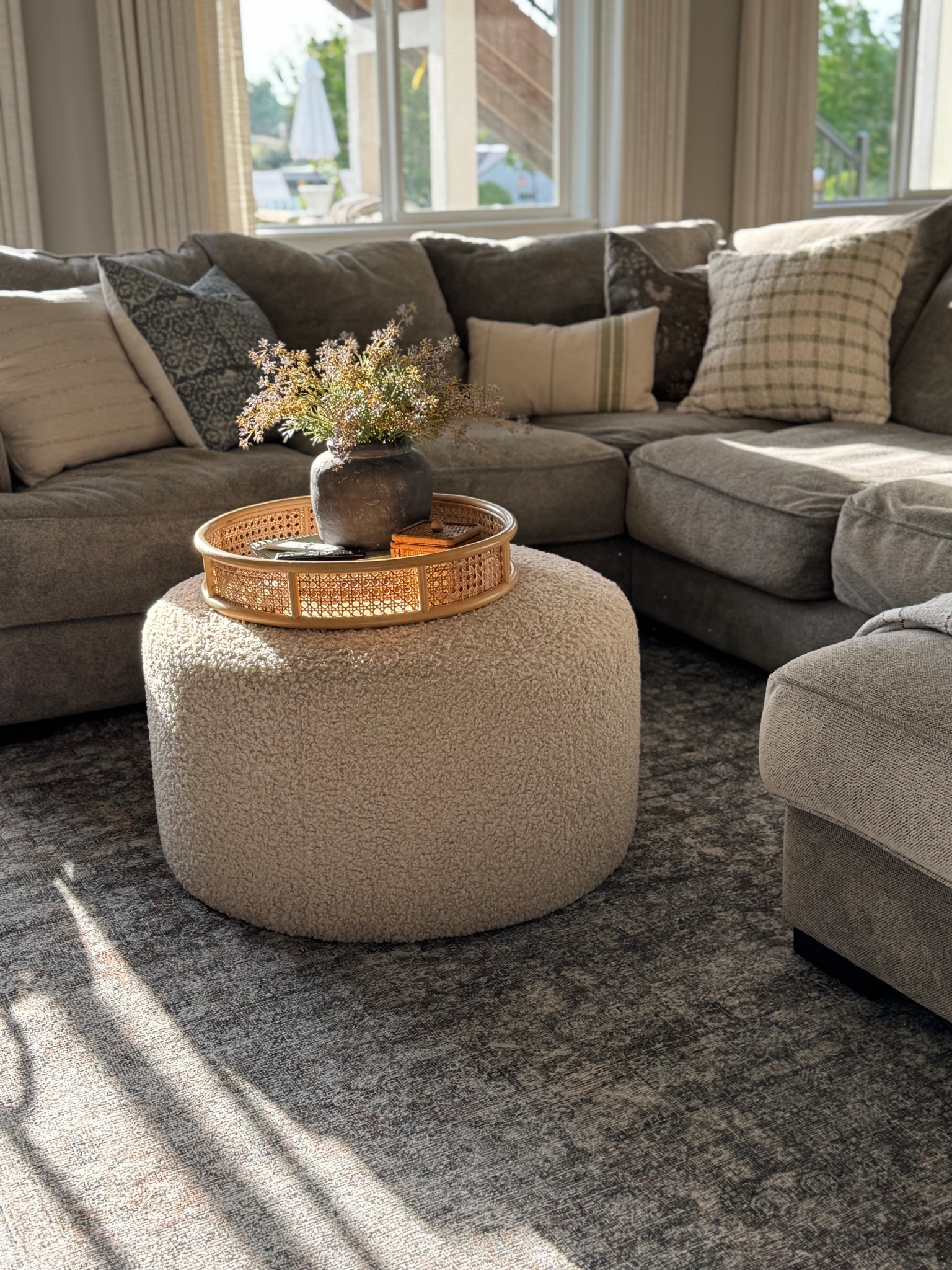 Introducing the Wimberly rug in tobacco/rust from the #joannagaines x #loloirugs collaboration! It’s hand tufted, so you know the quality is top notch! I also grabbed some pillows that I’ll link! 
#joannagainesxloloi

#LTKStyleTip #LTKHome