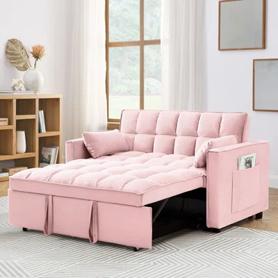 Convertible Sleeper Sofa Bed, Love Seat Sleeper Sofa Couch, Small Pull Out Couch Bed for Small Space, Living Room, Apartment | Wayfair North America