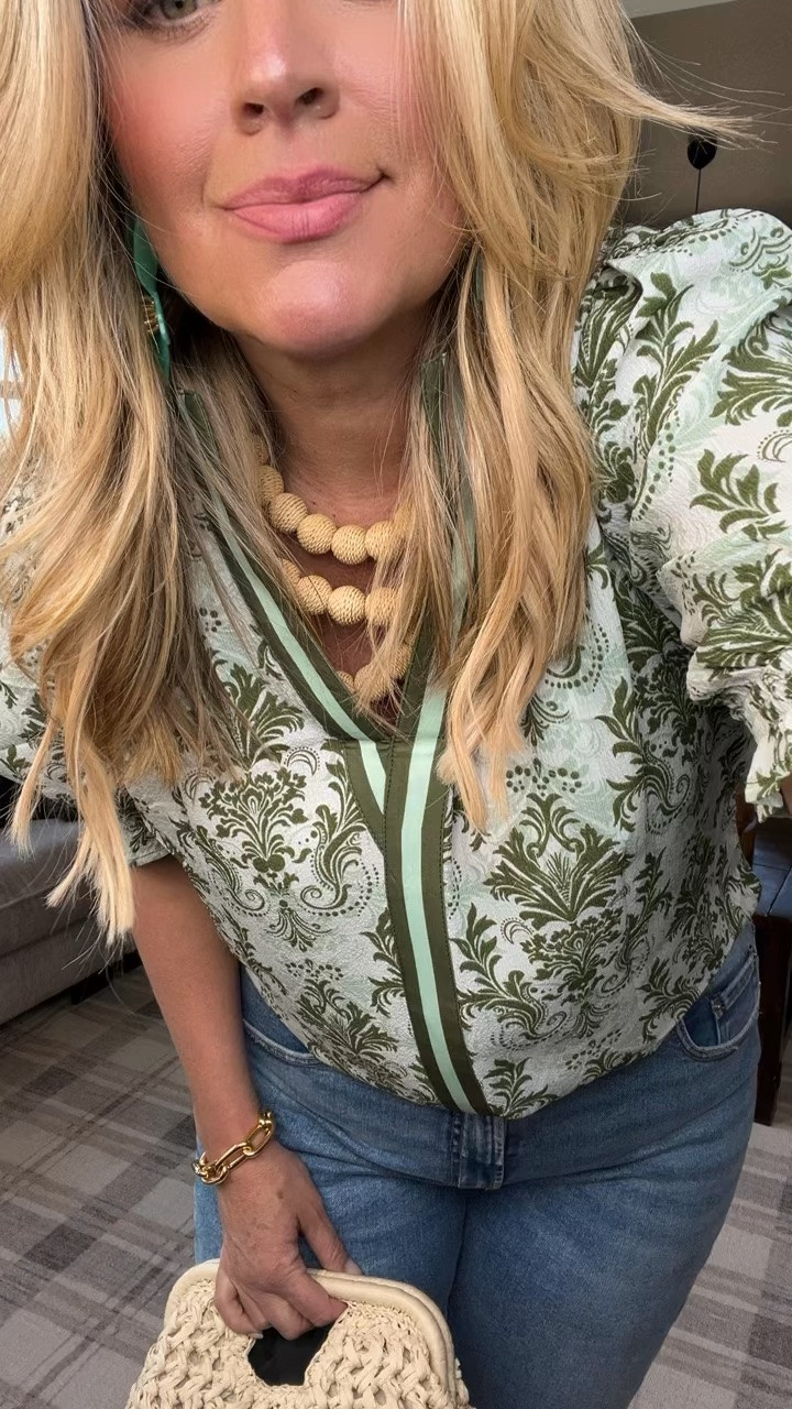 ✨Tap the bell, save and ❤️ for over 40 fashion, midlife style, midsize fashion and luxury looks for less. 

⬇️Sizing information:
Large top (size down if in between sizes.)  and large 10 (size down if in between sizes.) 

I asked over a million of you what feels hardest in the summer…

And the answer wasn’t even close.

☀️ Covering arms in hot weather — 46%

More than covering legs.
More than covering both.

Just arms.

So if you’ve been struggling to stay cool without feeling exposed, you’re definitely not alone.

These are the pieces I personally wear and recommend when I want arm coverage without overheating.

Lightweight. Breathable. Easy.

Because we shouldn’t have to choose between feeling comfortable and feeling confident. 🤍

👑 Helping you look good, feel good.-Lindsey Denver   Check back daily for belly-friendly style, confidence, and Outfit Physics™.

#LTKMidsize #LTKPlusSize #LTKOver40