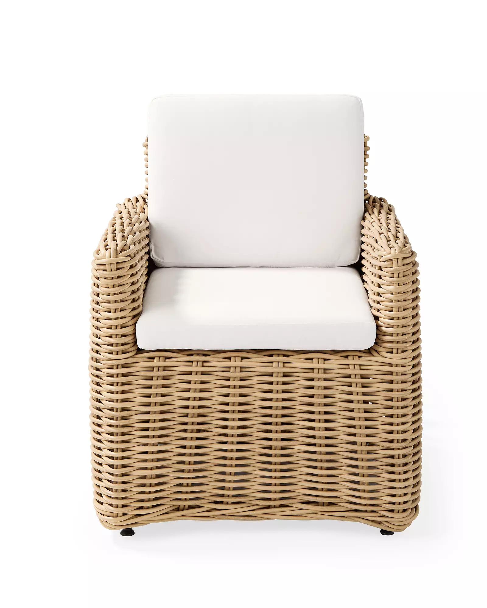 Del Mar Dining Armchair - Natural | Serena and Lily