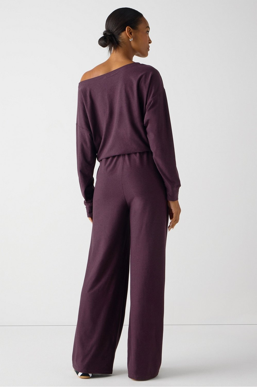 Cloud Jersey Off Shoulder Onesie | Fabletics