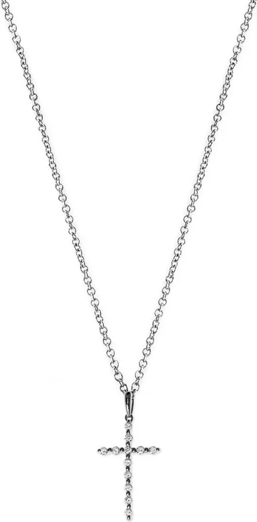Diamond Cross Pendant Necklace | Nordstrom