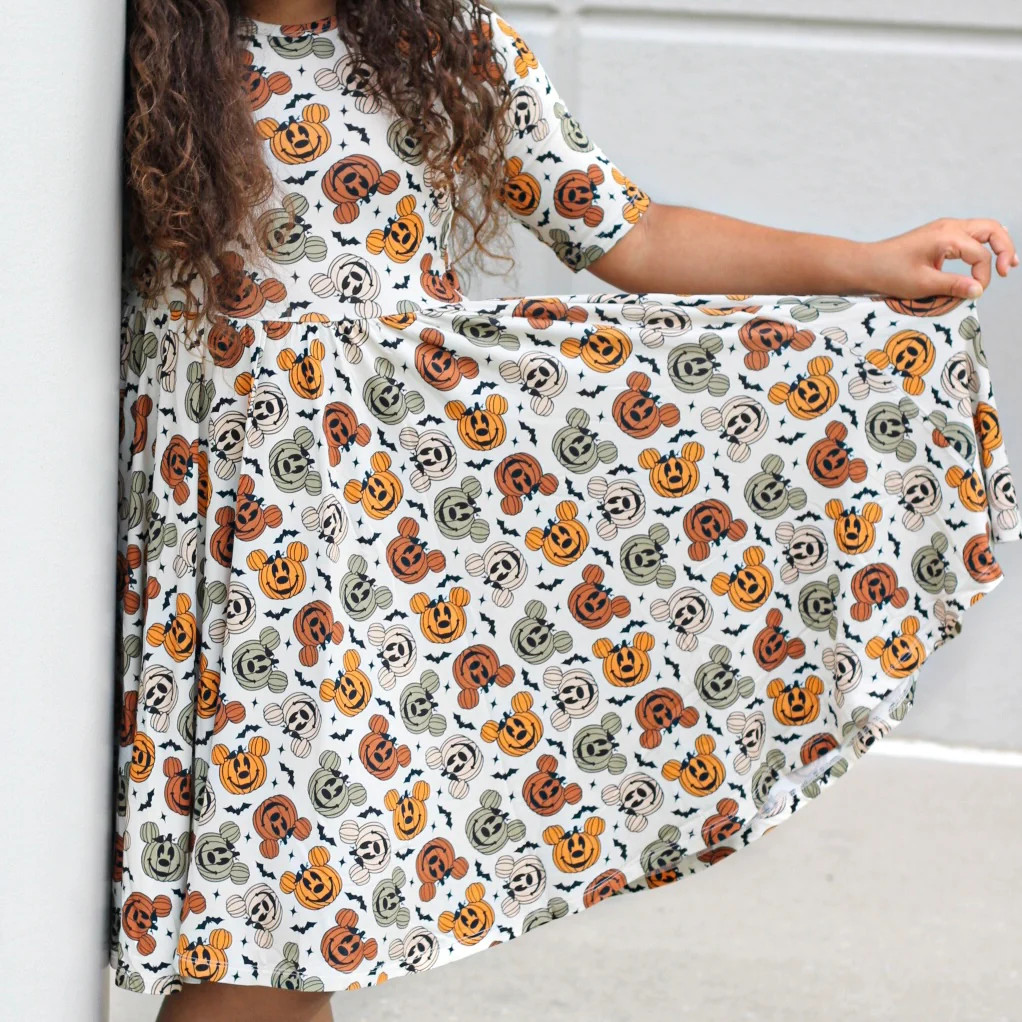 MID SLEEVE TWIRL- Neutral Magic | millie + roo