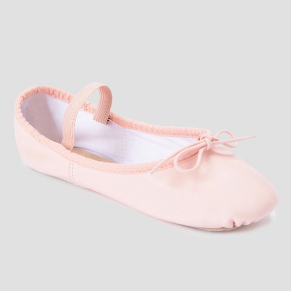 Freestyle by Danskin Girls' Ballet Slippers - Pink | Target