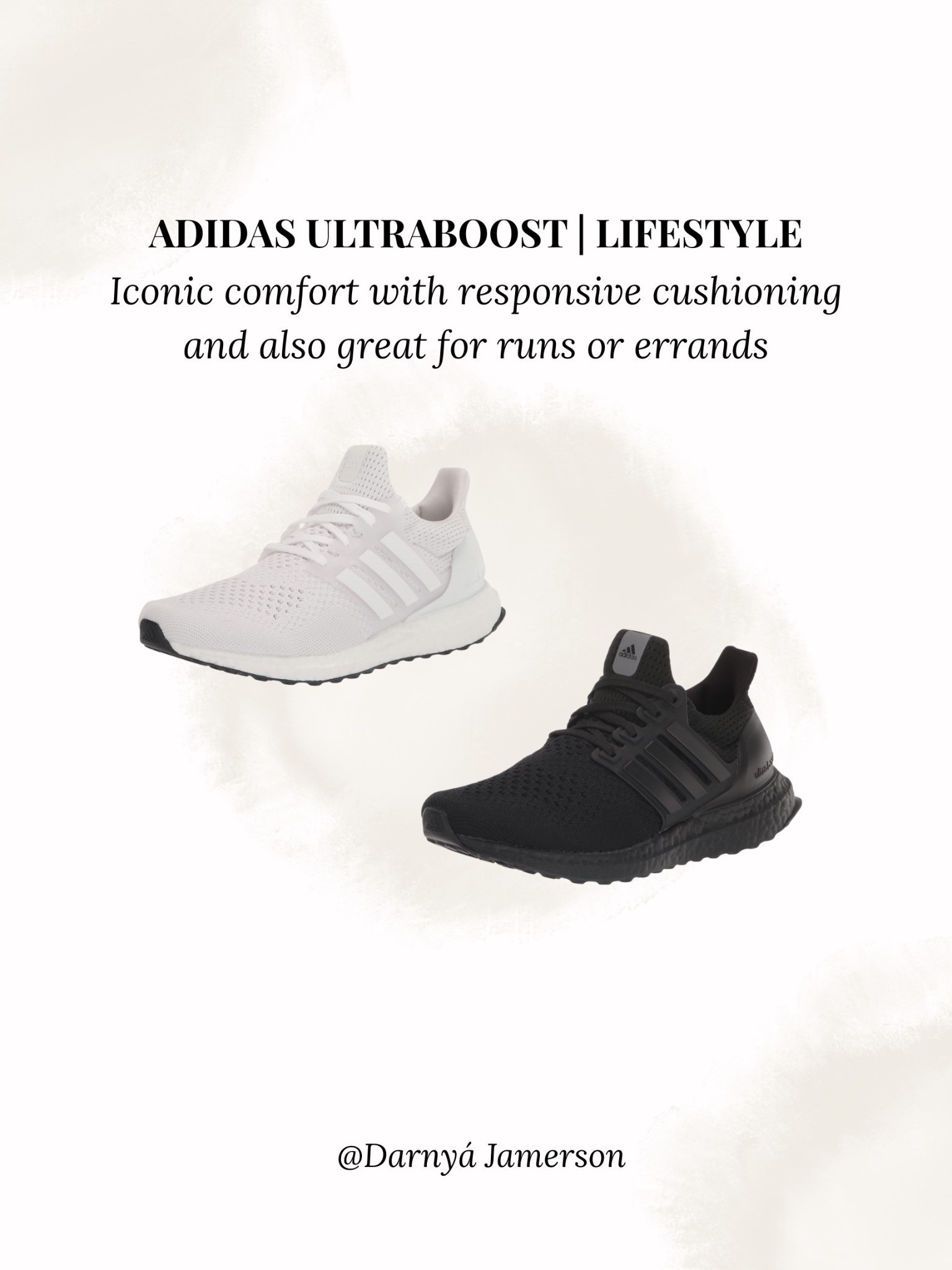 All-day comfort you’ll actually want to wear outside the gym 🖤

Best for: Long walks + all-day wear

Adidas Ultraboost, cushioned walking shoes, all-day sneakers, travel sneakers, everyday comfort

#LTKStyleTip #LTKTravel #LTKActive