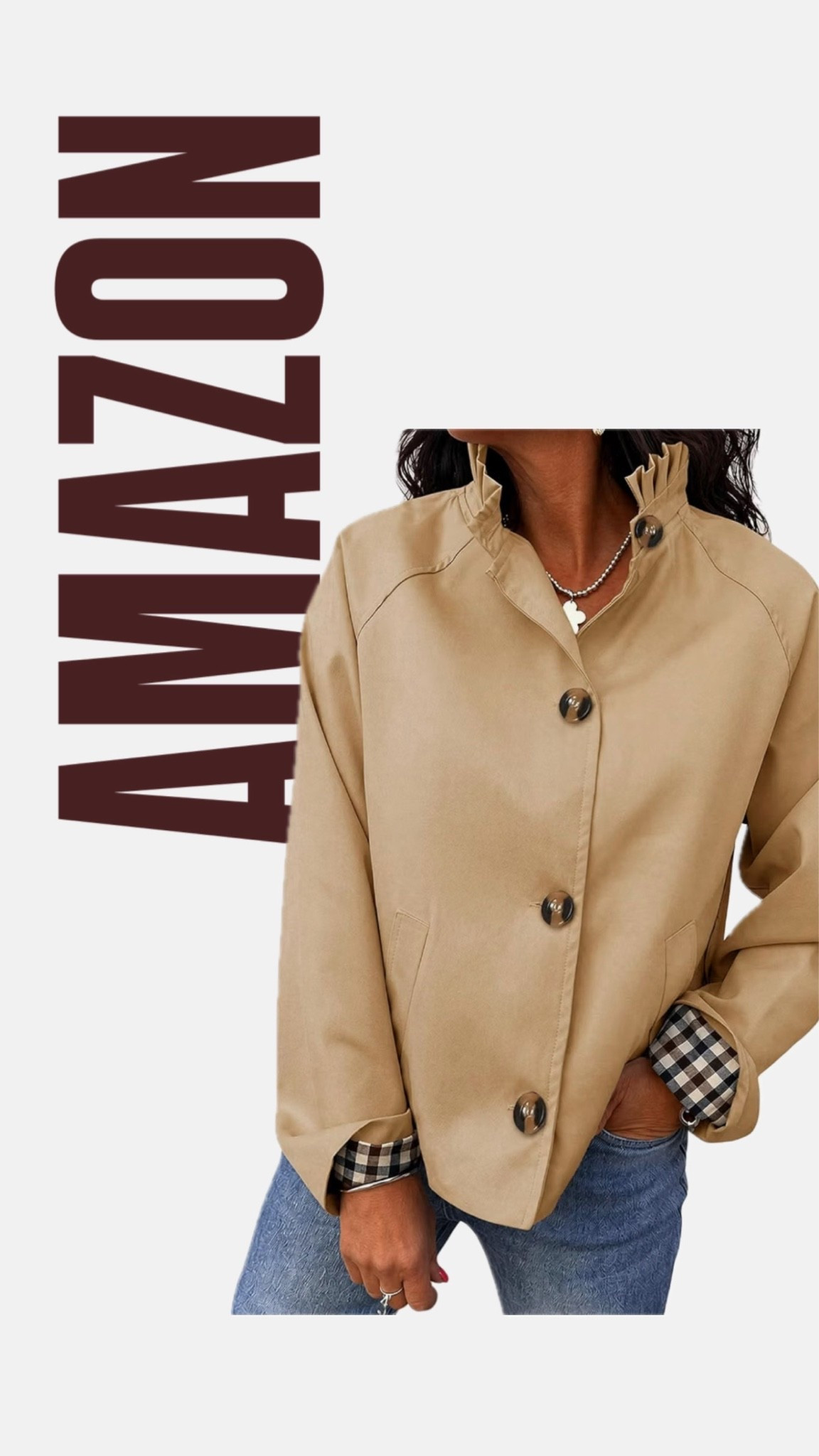 Crop trench coat // fall fashion finds
