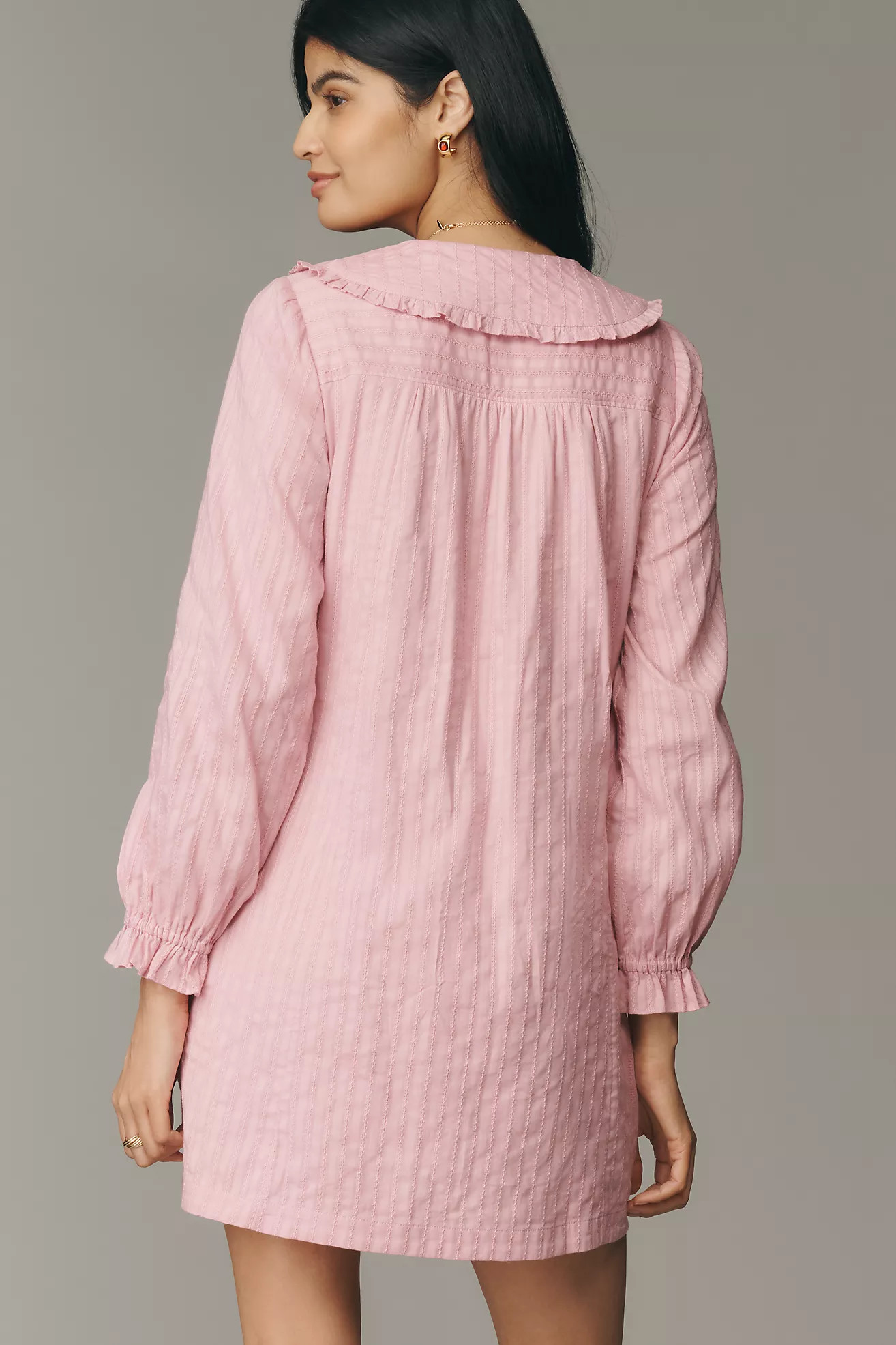 The @loverlygrey Keira Long-Sleeve Shirt Dress by Pilcro | Anthropologie (US)