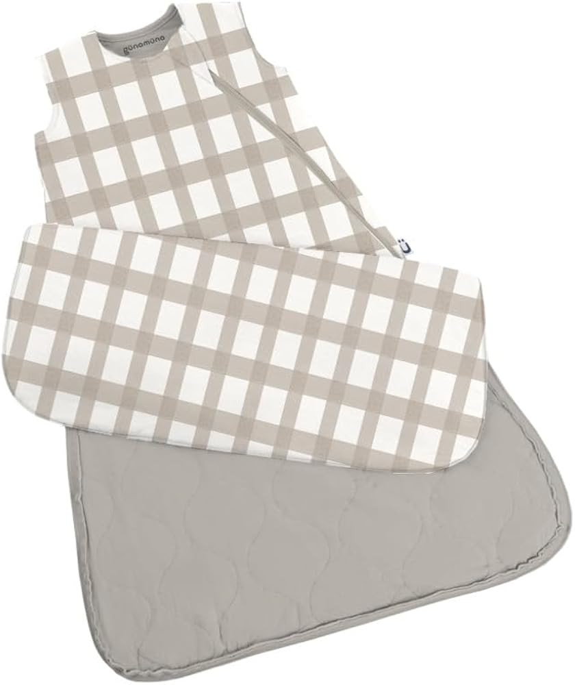 GUNAMUNA Unisex Baby, Toddler Wearable Sleeping Bag Bamboo Rayon, Premium Duvet Sleep Sack, 0.5 T... | Amazon (US)