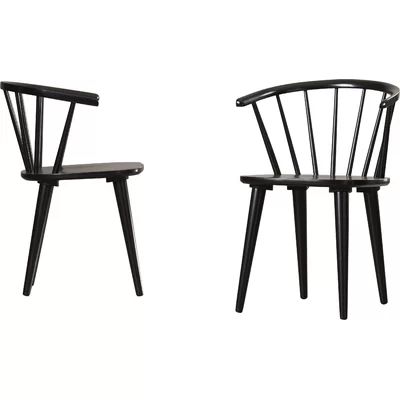 Alberta Side Chair Finish: Black | Wayfair North America