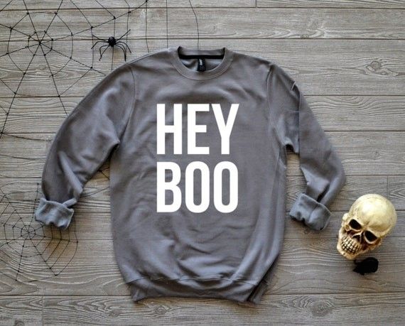 Hey Boo Shirt Halloween Shirt Ghost Sweatshirt Fall Shirt - Etsy | Etsy (US)