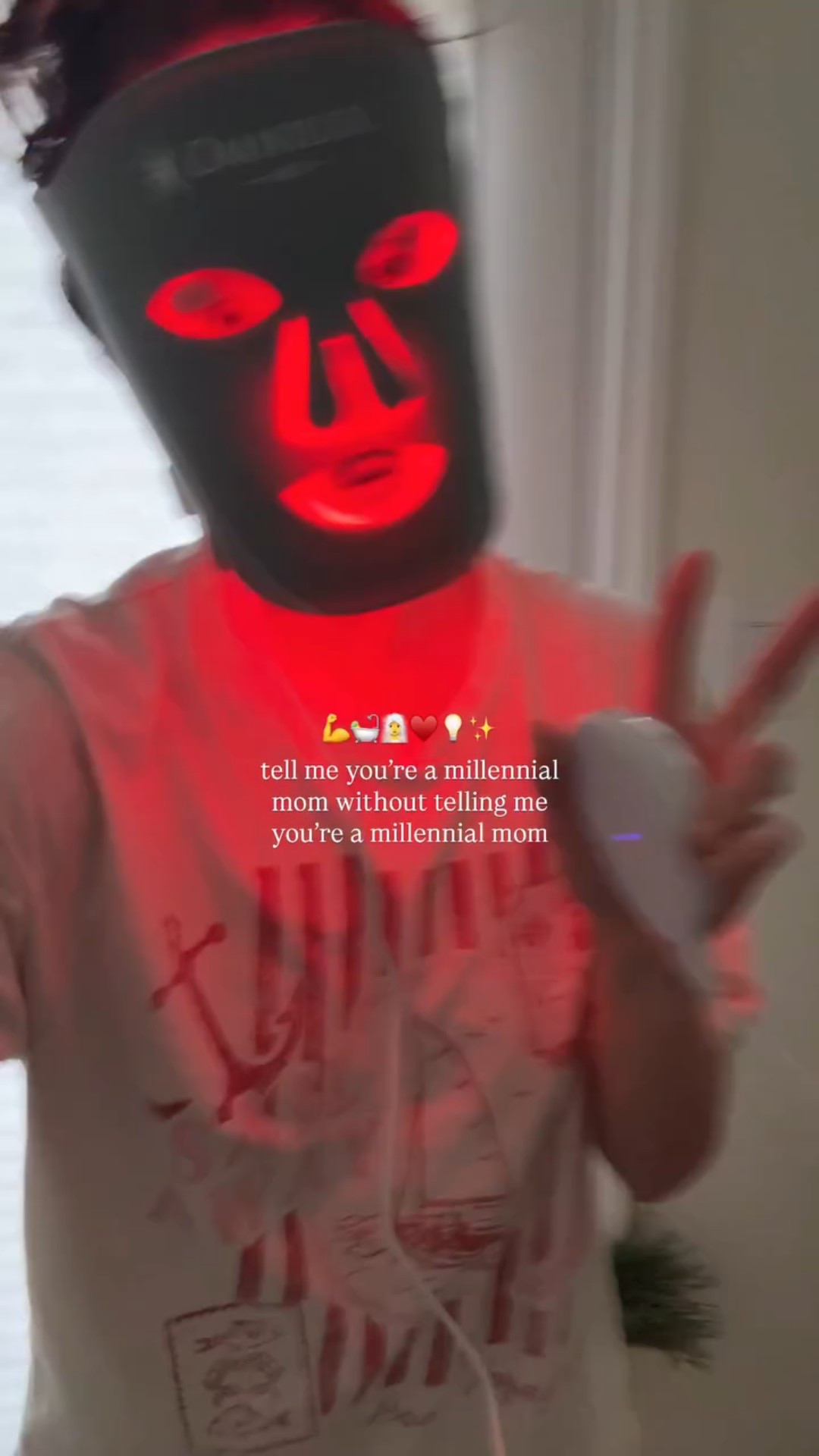 Millennial Moms are out here doing red light therapy, standing on a vibration plate, drinking protein coffee, regulating our nervous system, and healing our entire childhood… before 9am. 🫠😄🎉

What’s YOUR Millennial Mom signature move? 😂👇

#millennialmom #momhumor #momsoftiktok #wellnessmom #relatablemom