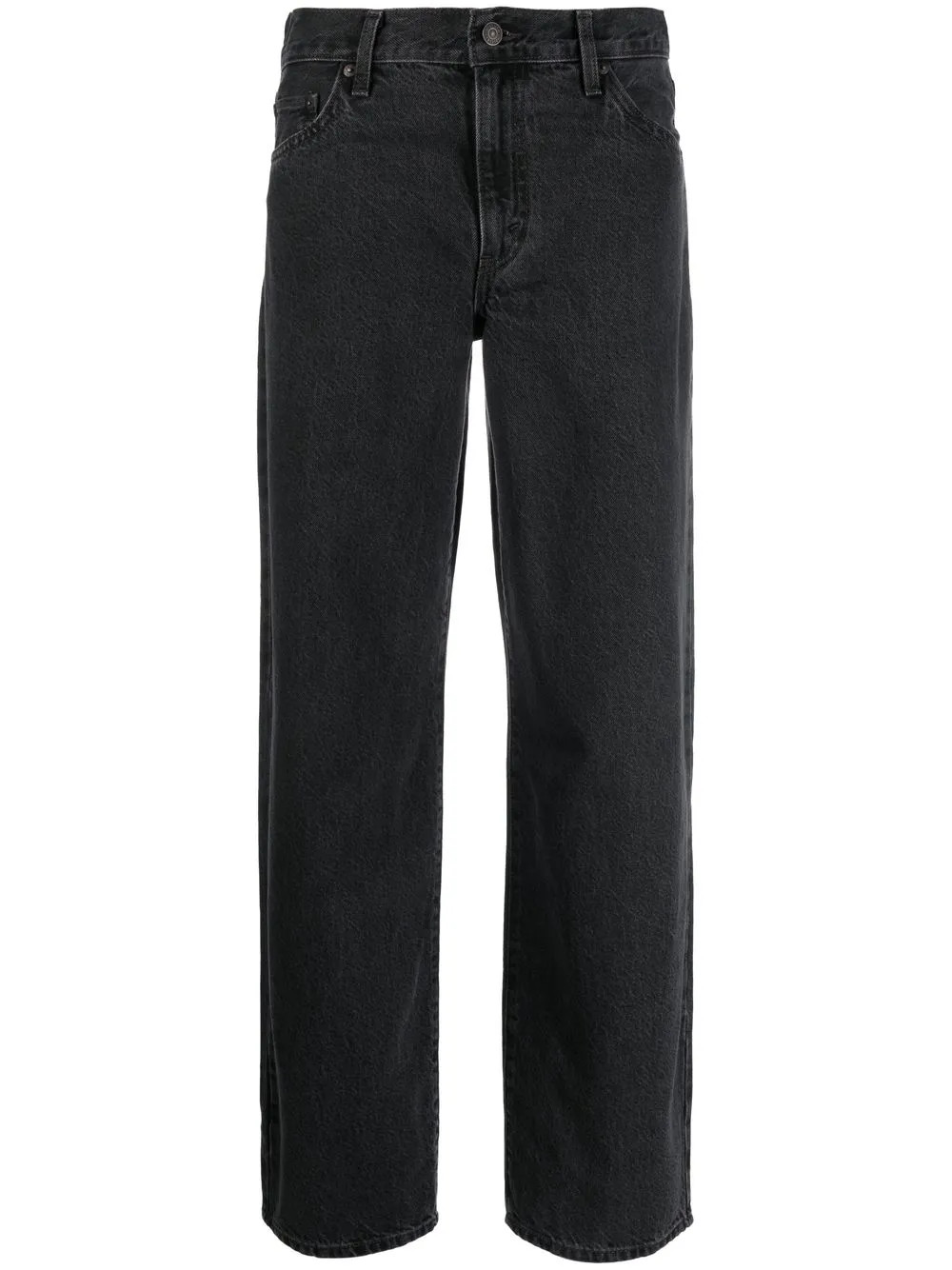 Halbhohe Straight-Leg-Jeans | Farfetch Global