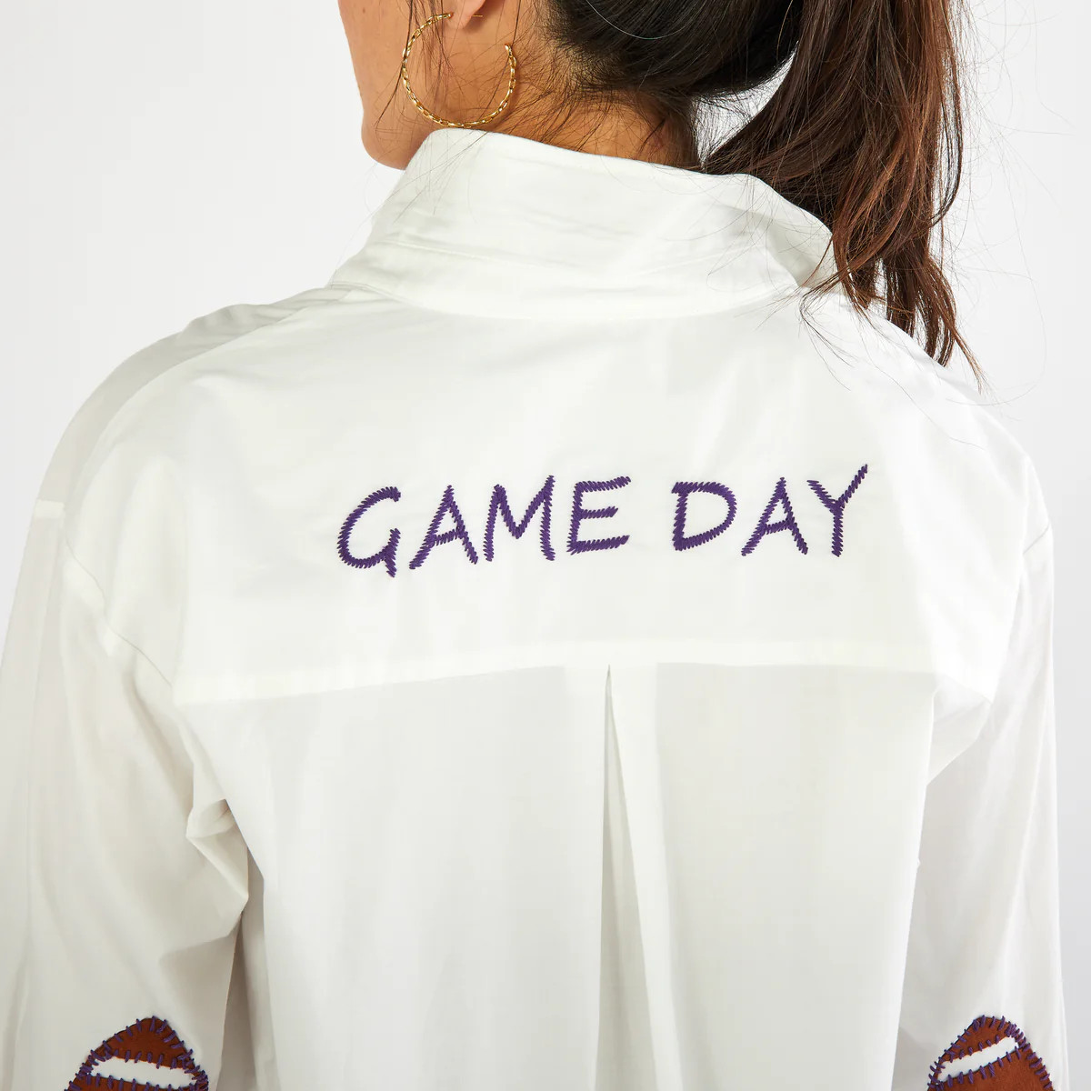 Game Day Shirt Purple | Caryn Lawn