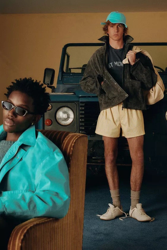 RELAXED FIT SPLIT SUEDE LEATHER JACKET | Zara UK