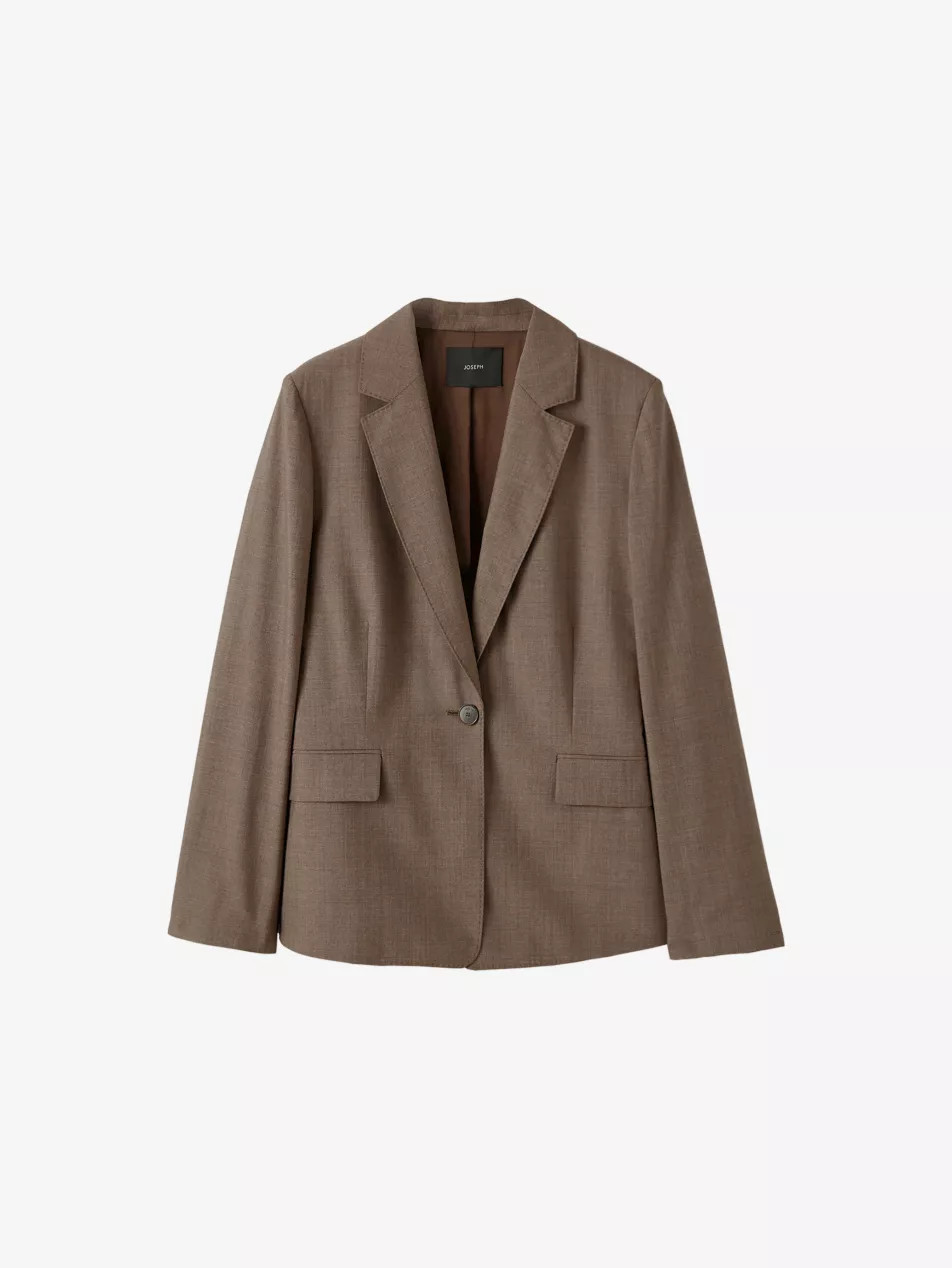 Marty Single-Breasted Wool Blazer | Selfridges