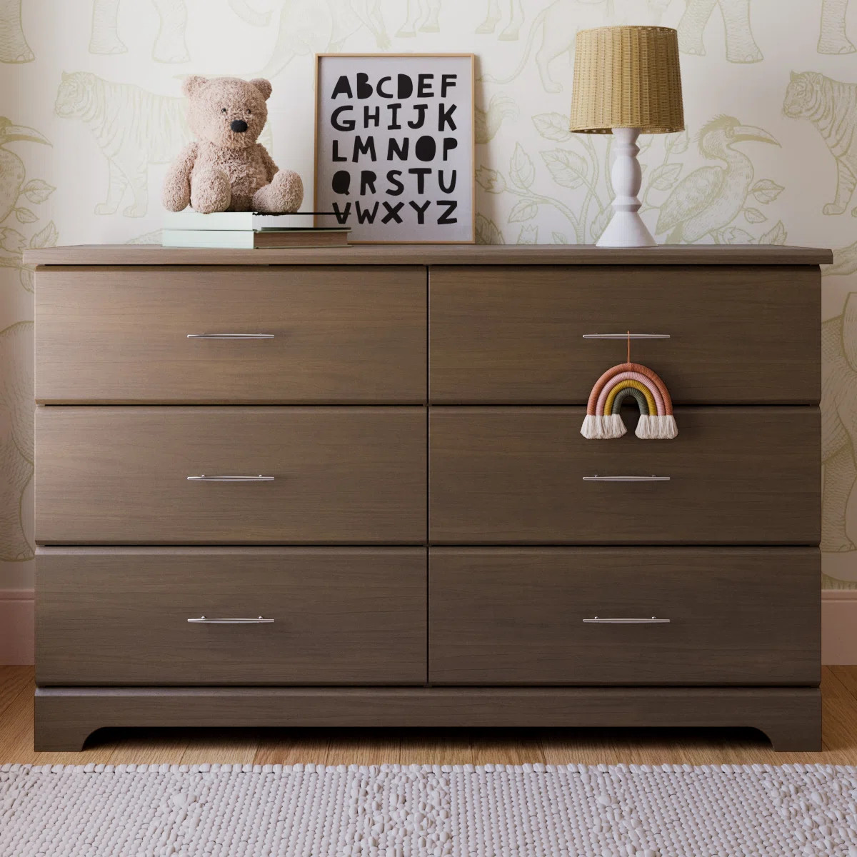 Brookside 6 Drawer Double Dresser | Wayfair North America
