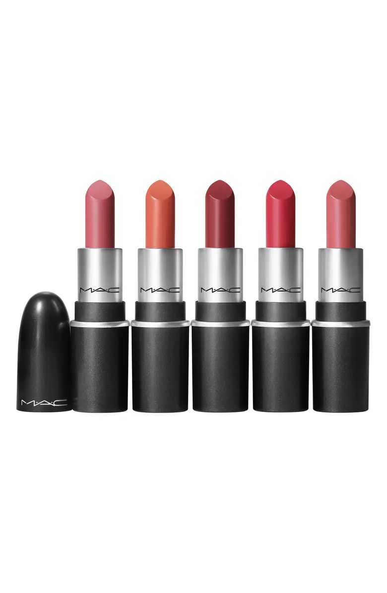 MAC Cosmetics Boldly Bare Mini MAC Lipstick Set $65 Value | Nordstrom | Nordstrom