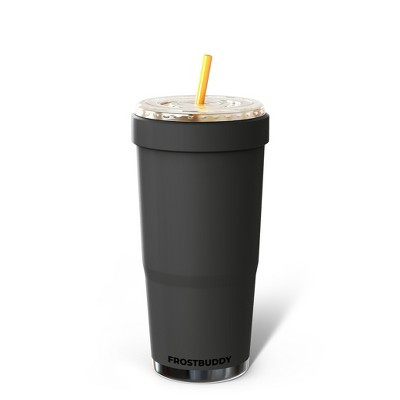 Frost Buddy ToGo Buddy 30oz Stainless Steel Vacuum Insulated Tumbler – Iced Coffee Sleeve, Travel Mug for Hot & Cold Drinks (Dark Night) | Target
