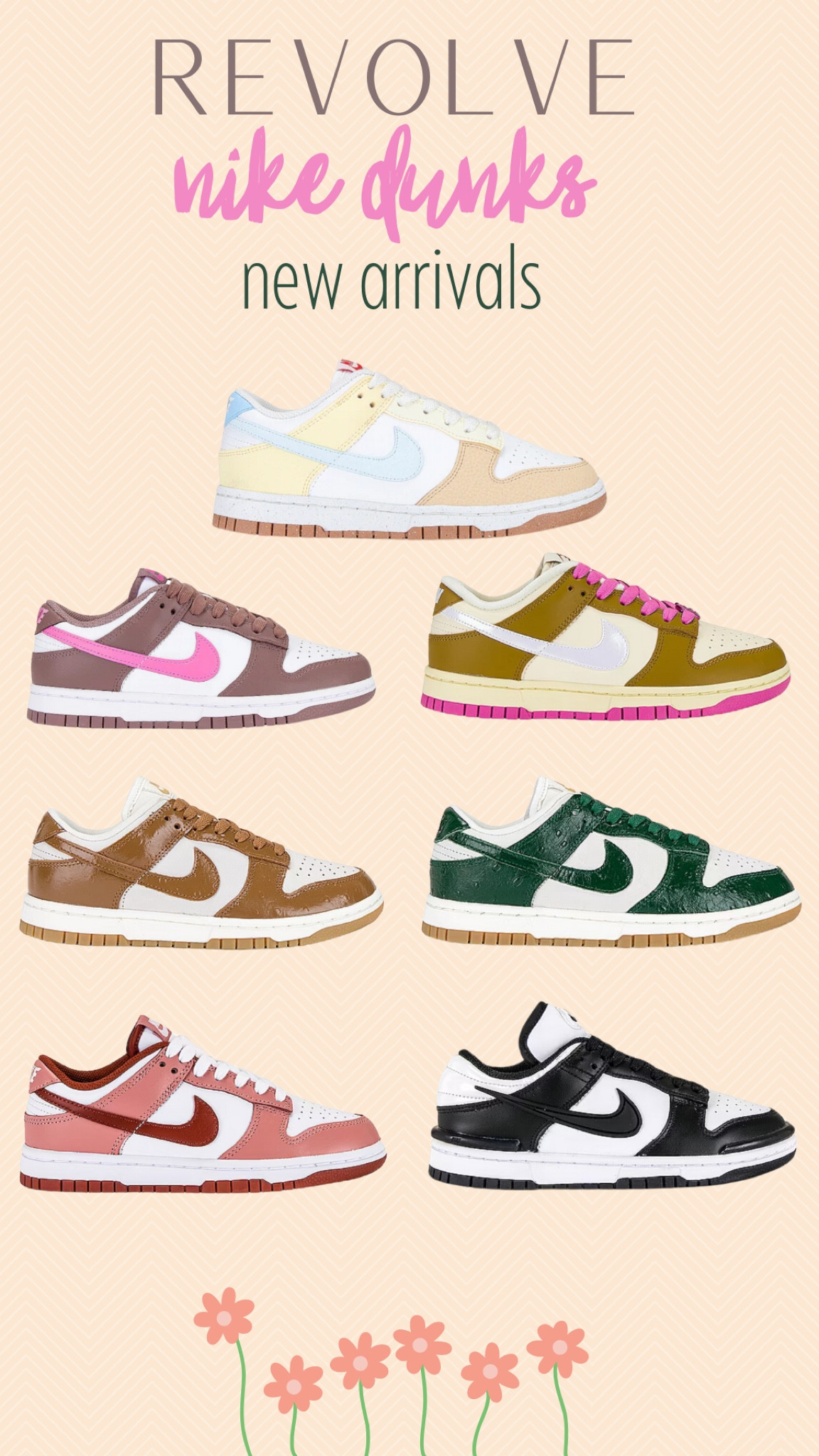 Revolve: New Dunks for Spring 🌸











Nike, Sneakers, Shoes, Shoe Addict, Fashionn

#LTKstyletip #LTKitbag #LTKshoecrush