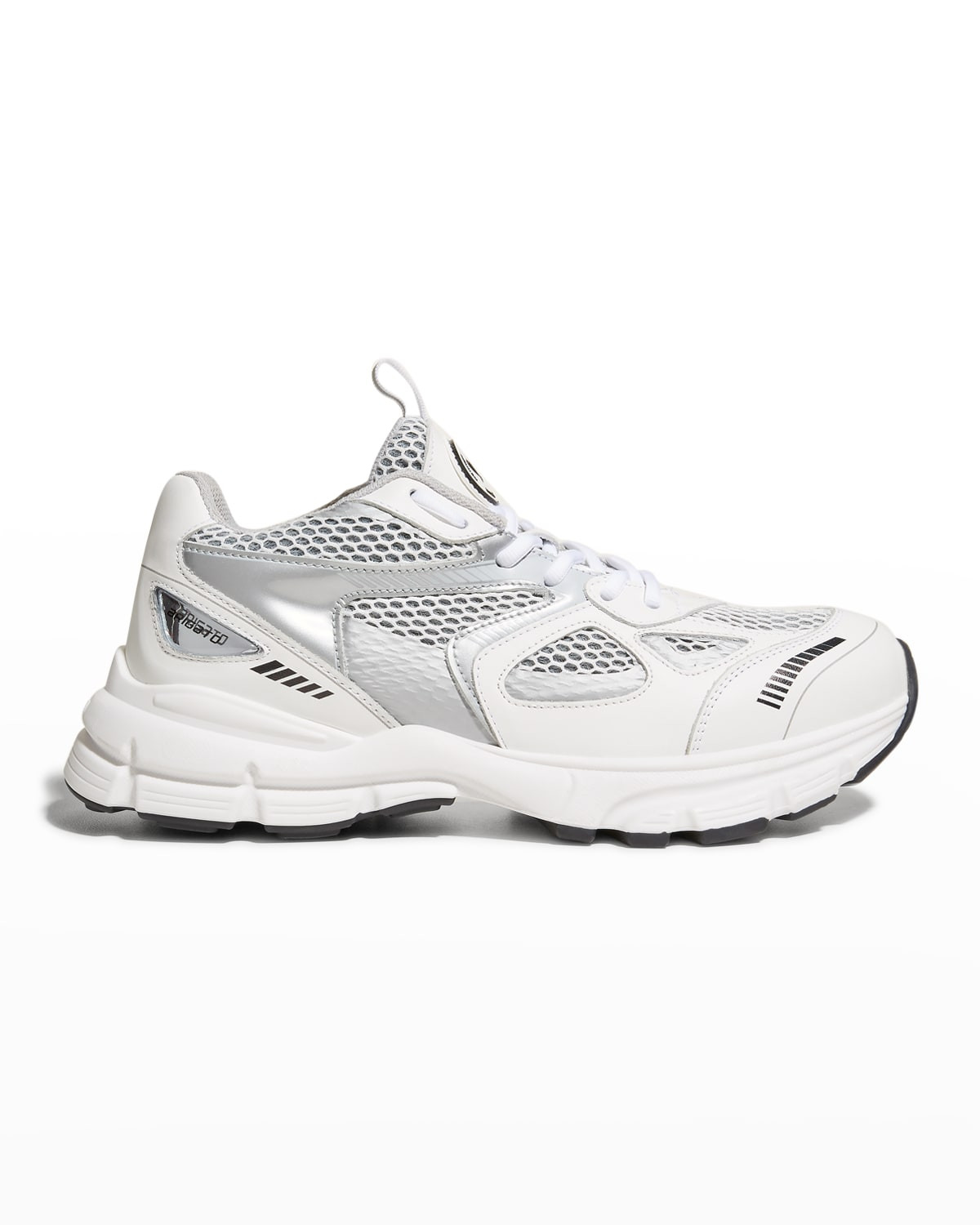 Marathon Metallic Mesh Net Runner Sneakers | Neiman Marcus