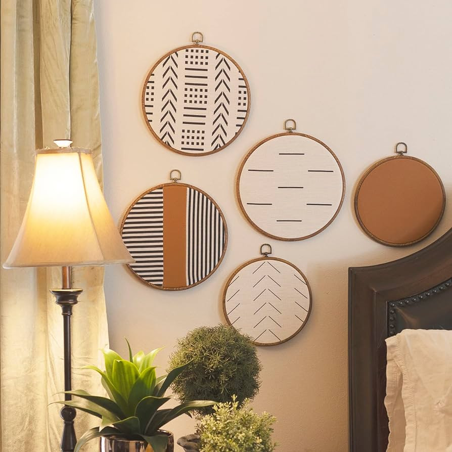 EFOLKI wall art decor, vintage Boho farmhouse home kitchen bathroom office bedroom living room wa... | Amazon (US)