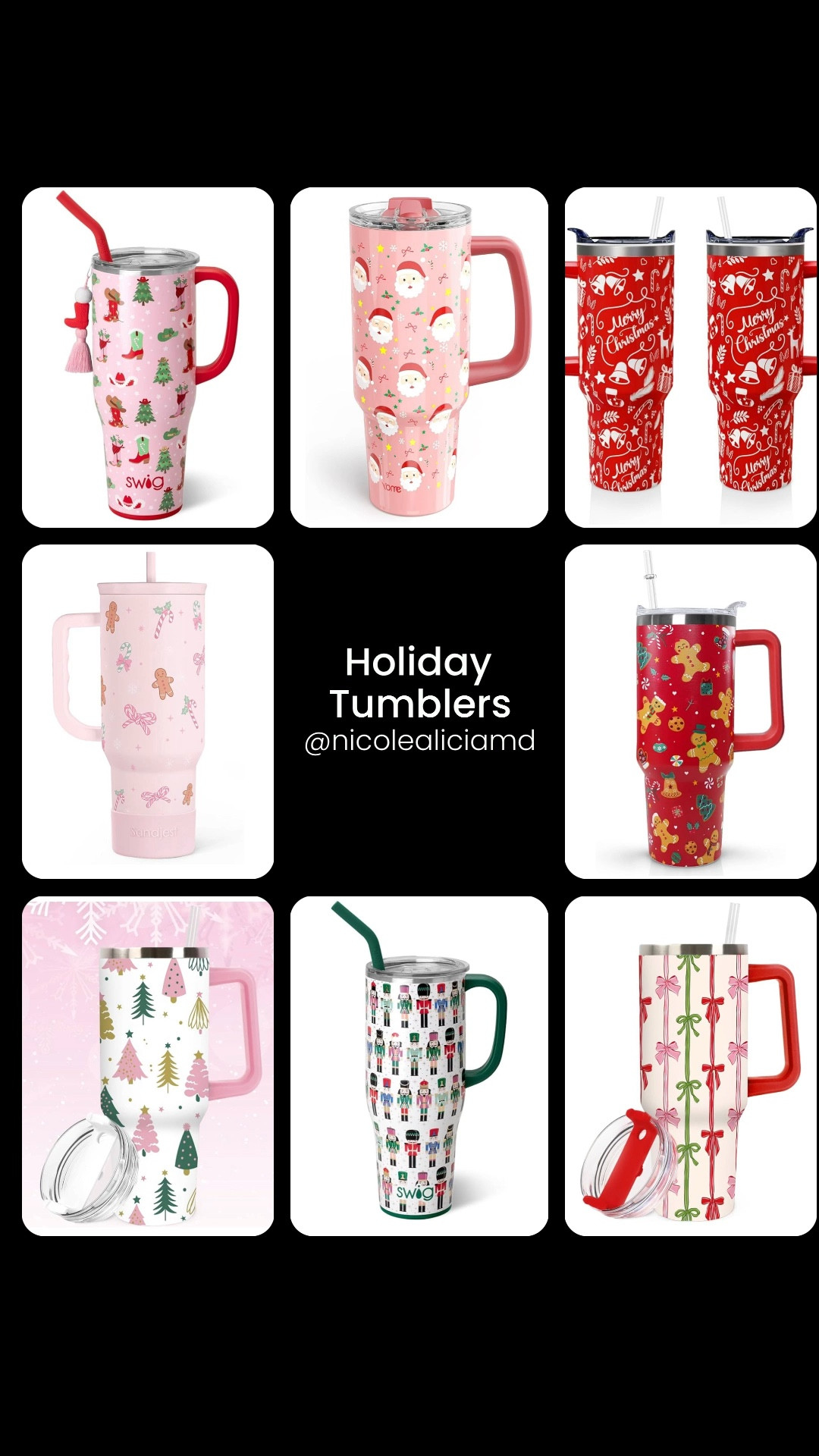 More Holiday Tumblers! 

#LTKSeasonal #LTKHoliday #LTKGiftGuide