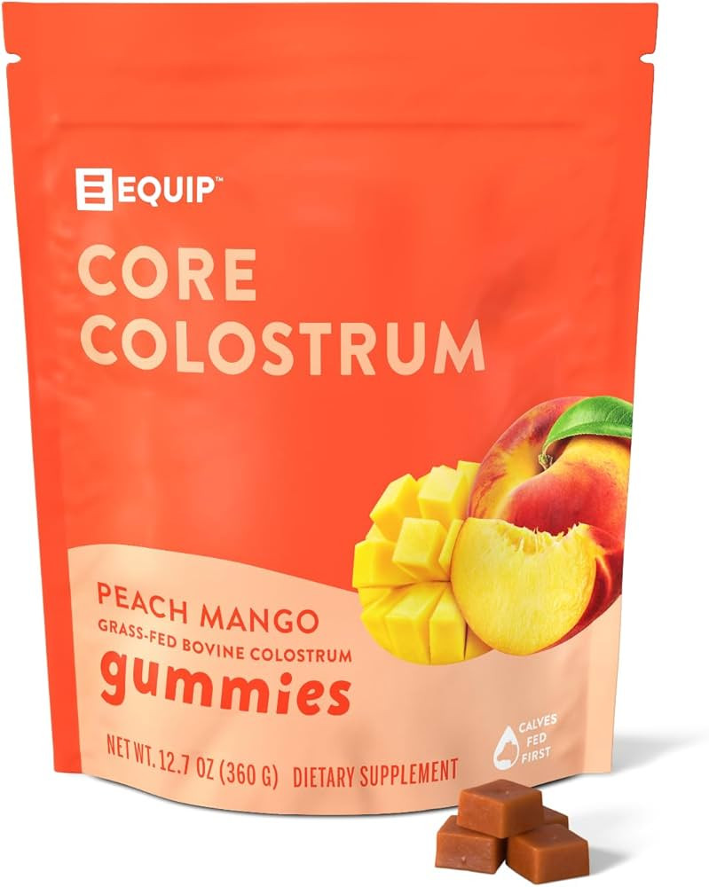 Equip Foods Core Colostrum Gummies | Delicious and Convenient | 1g Ultra-Premium Grass Fed Colost... | Amazon (US)