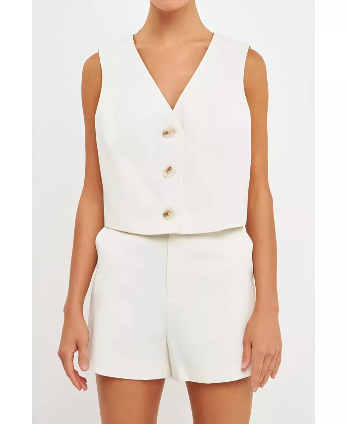 Women's Suit Vest Top | Macys (US)