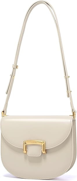 LAFESTIN Small Split Leather Crossbody Purses For Women with Adjustable Strap Shoulder Handbags w... | Amazon (US)