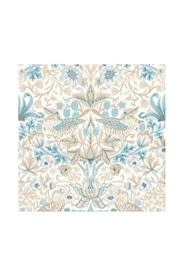 Morris & Co. Strawberry Thief Birds Wallpaper | Anthropologie (US)