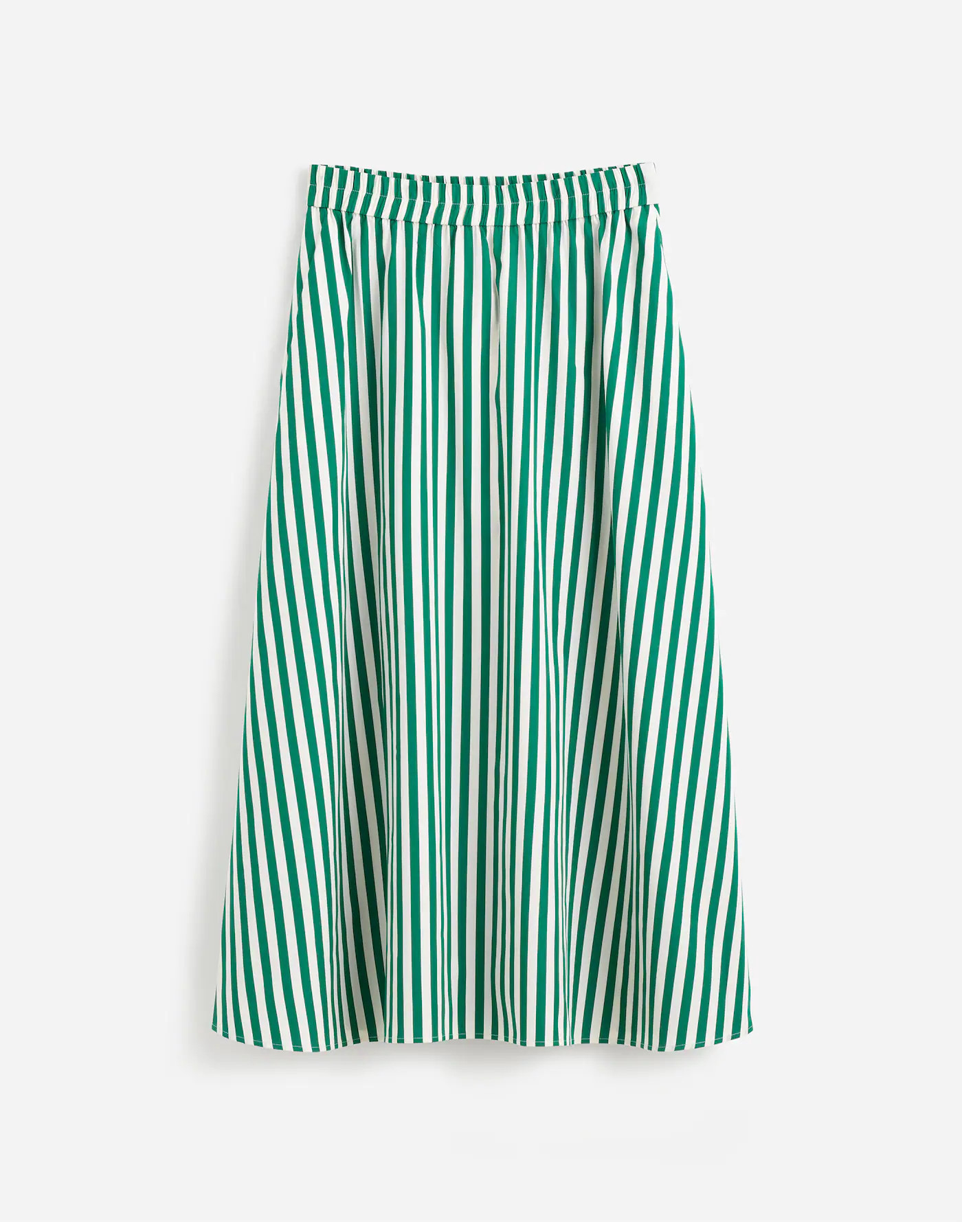 Poplin Midi Skirt | Madewell | Madewell