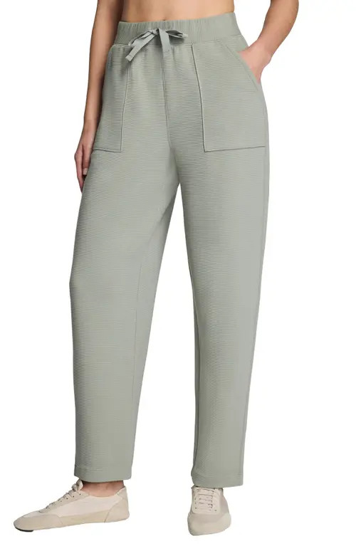 SPANX® AirEssentials® French Rib Ankle Pants in Sage Brush at Nordstrom, Size Medium | Nordstrom
