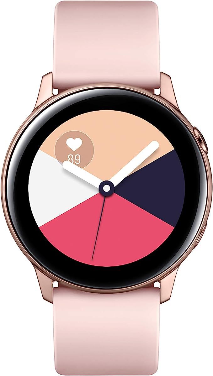 Samsung Galaxy Watch Active (40mm, GPS, Bluetooth), Rose Gold - US Version with Warranty | Amazon (US)