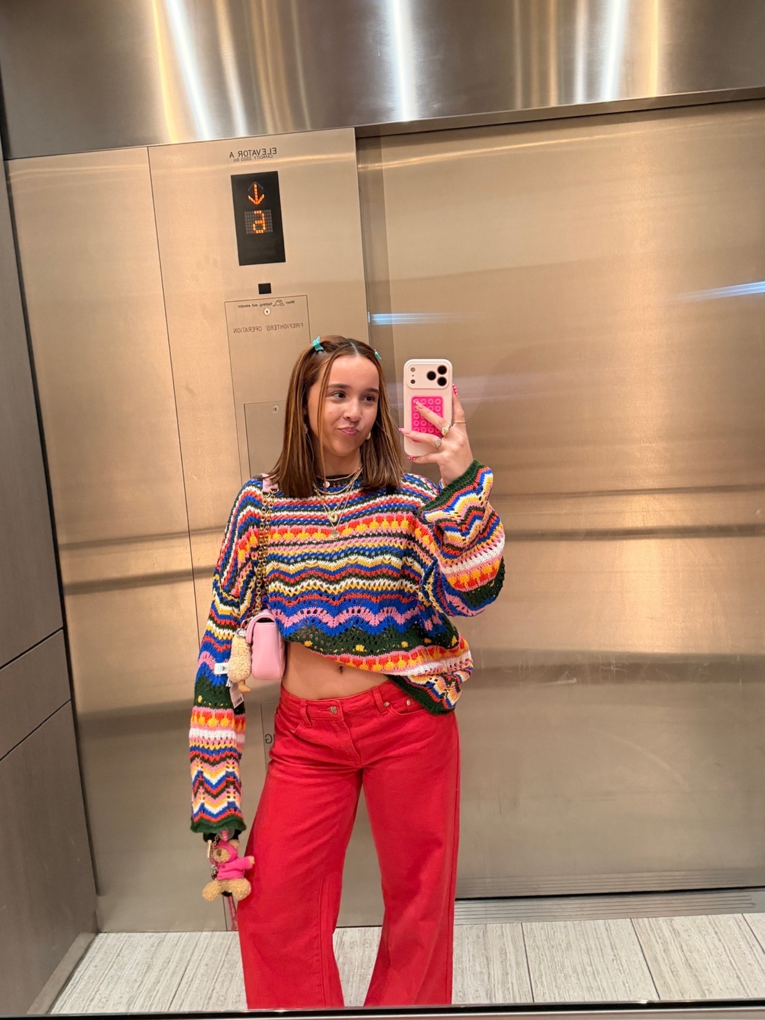 colorful fit of the day 🌈💖🐯🙌🏼