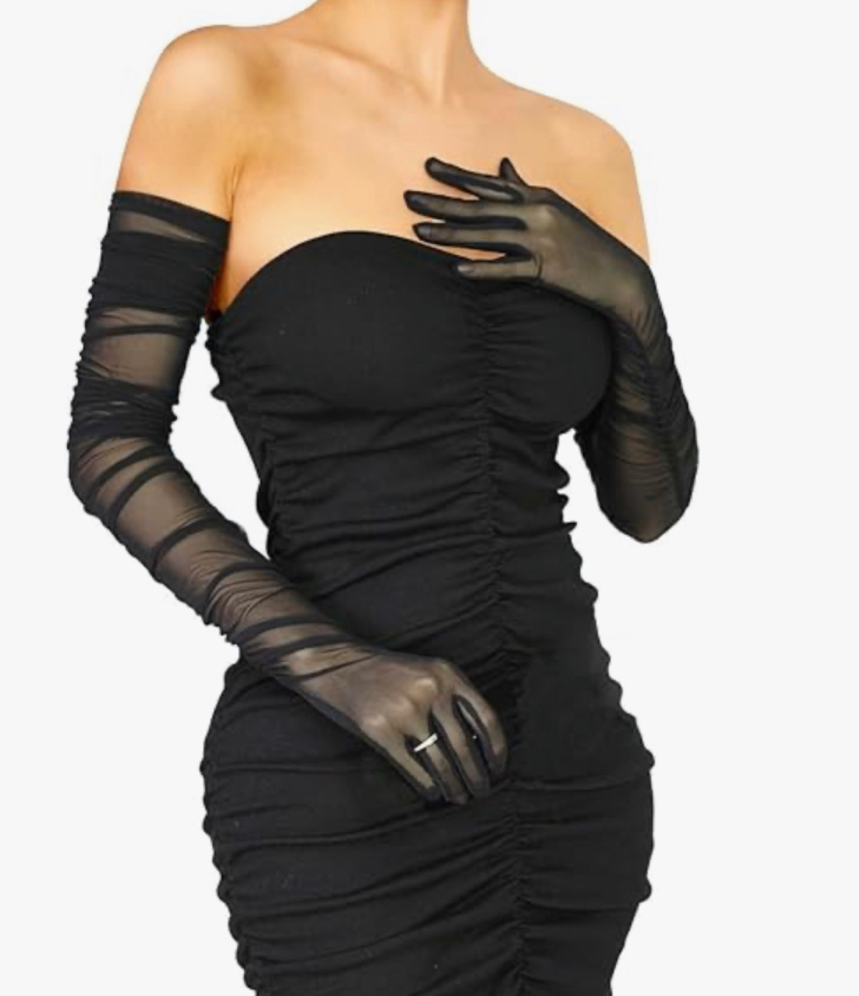 Tulle gloves are so fun to add a bit more pizzaz to your holiday outfits! 
.
.
.
.
New Year’s Eve Christmas wedding guest accessories winter outfit gala party 

#LTKparties #LTKHoliday #LTKfindsunder50