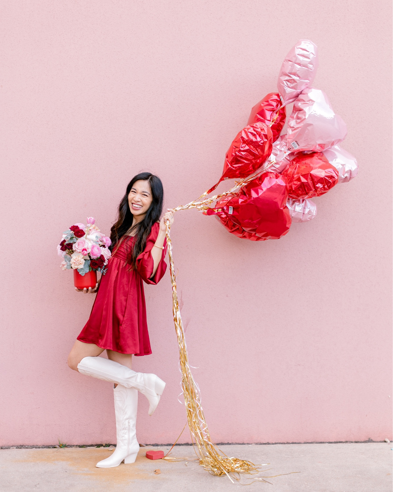 Valentine’s Day outfit 

My dress is on sale and comes in other colors!

My exact boots are sold out but I linked a similar pair and the exact pair in another color! 

#LTKstyletip #LTKsalealert #LTKSeasonal