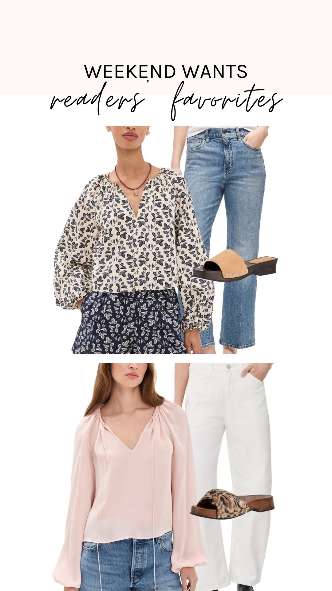 Today’s picks are curated from readers’ favorites throughout the last few weeks. From versatile tops and must-have jeans to easy-to-wear dresses and the season’s best sandals, these stylish looks are perfect to wear throughout summer.

#LTKootd