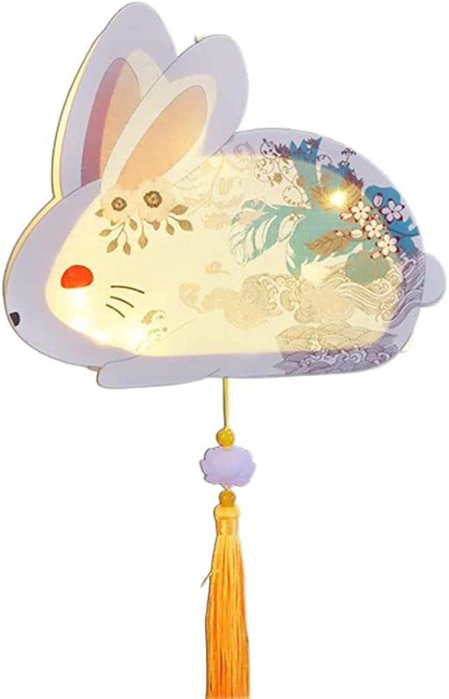 Houchu Chinese Portable Lantern Cartoon Animals Lantern Hand-Held Taditional Chinese Style Lanter... | Amazon (US)