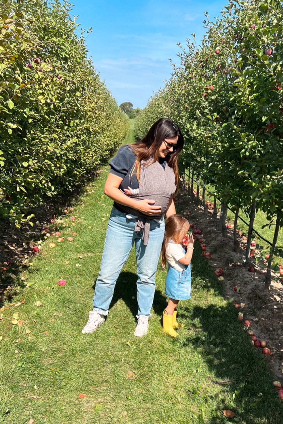 Apple picking with my girls 

#LTKkids #LTKmidsize #LTKstyletip