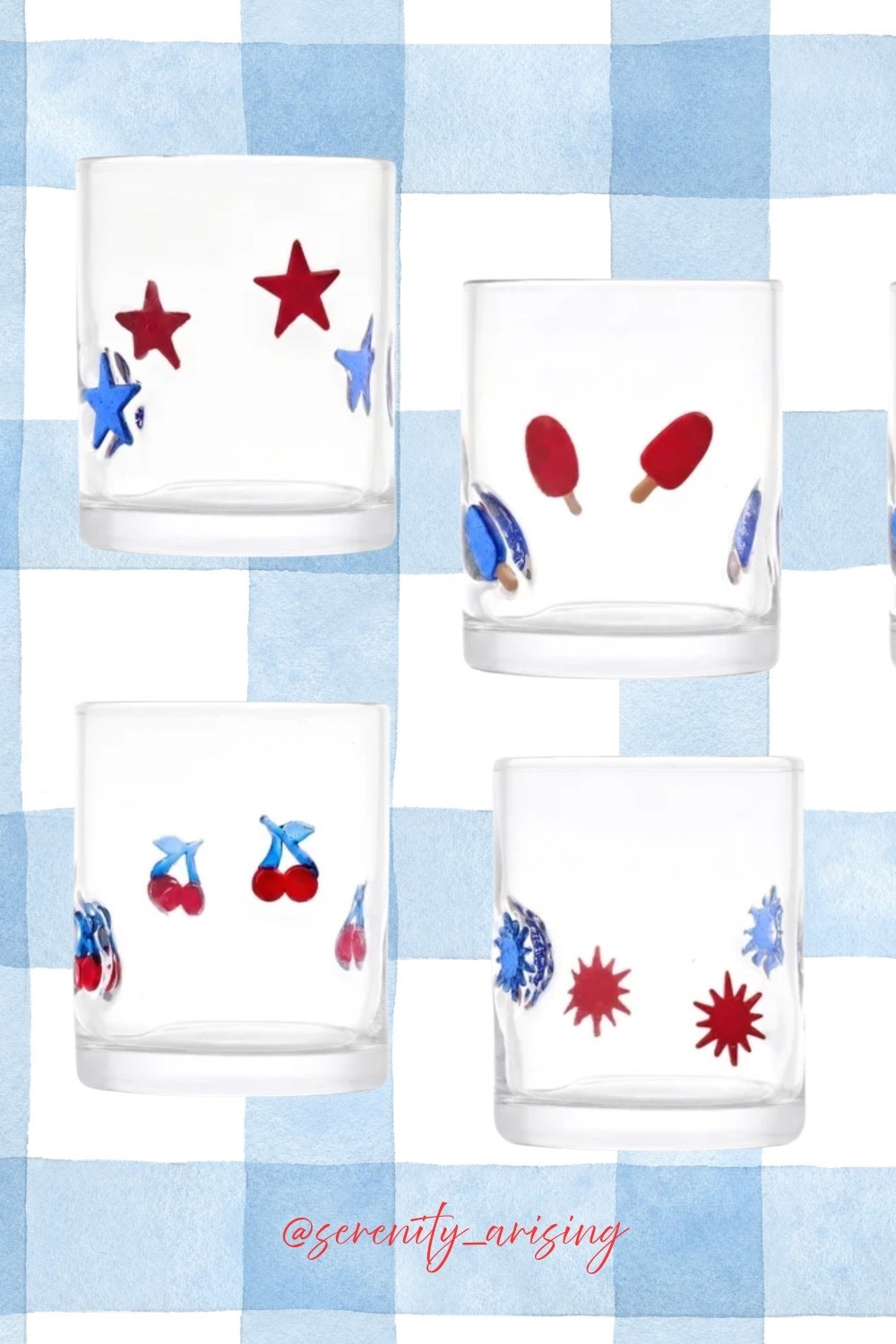 New icon style glasses @walmart ❤️🤍💙 #walmart #walmartfinds #walmarthome #patrioticdecor #iconglasses

#LTKHome